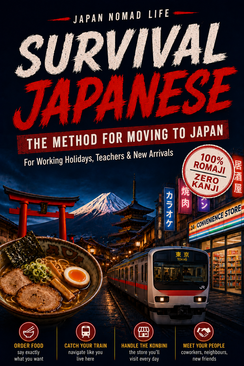 Survival Japanese : The Method For Moving To Japan